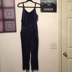 Velvet Jumpsuit